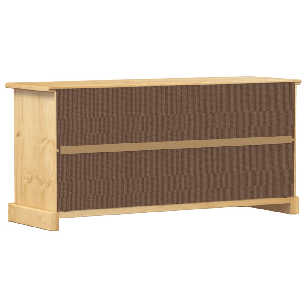 Schuhschrank Corona 99X32X Massivholz Kiefer Honigwachs