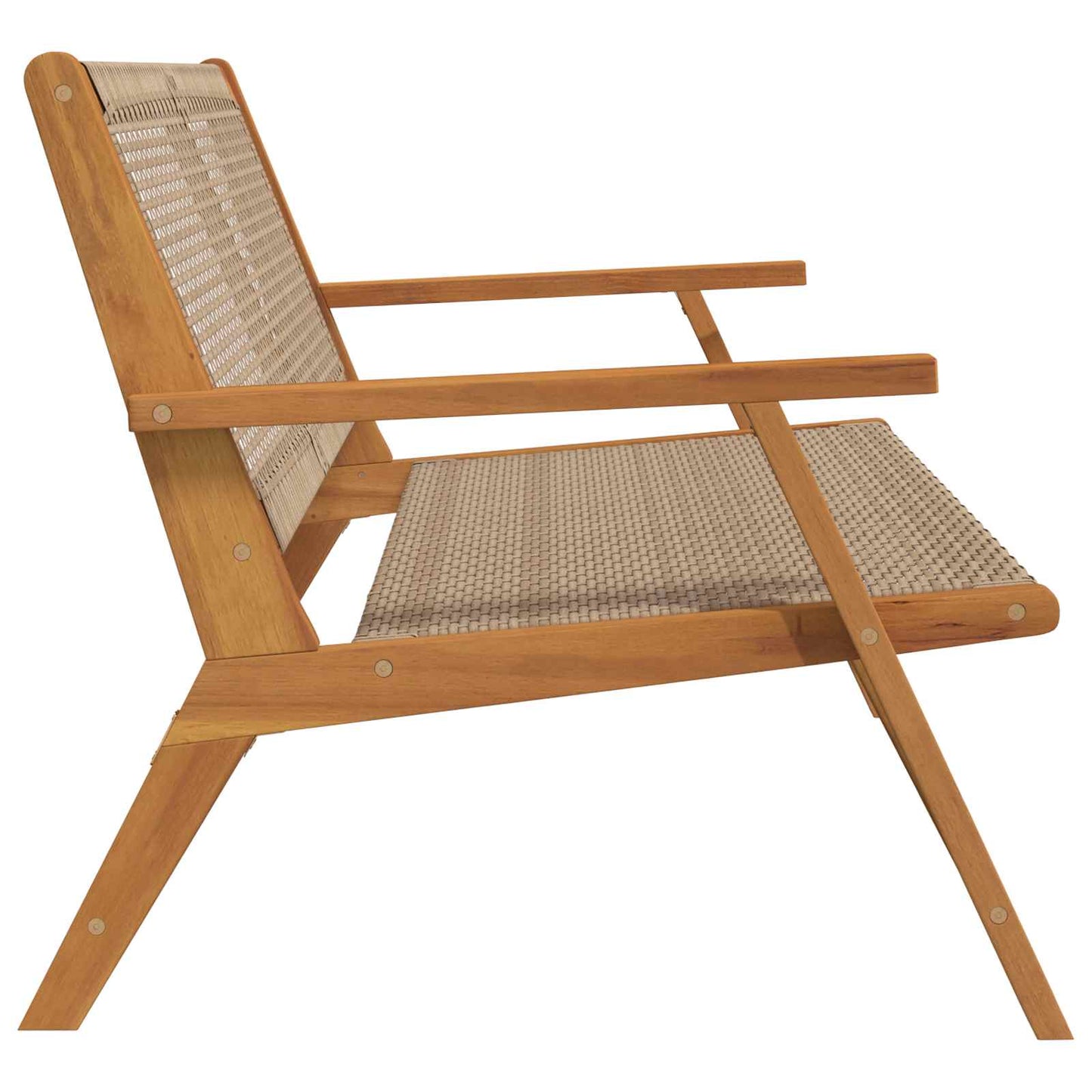 Gartenmöbel 122 X 78 X 73 Cm Massivholz Akazie