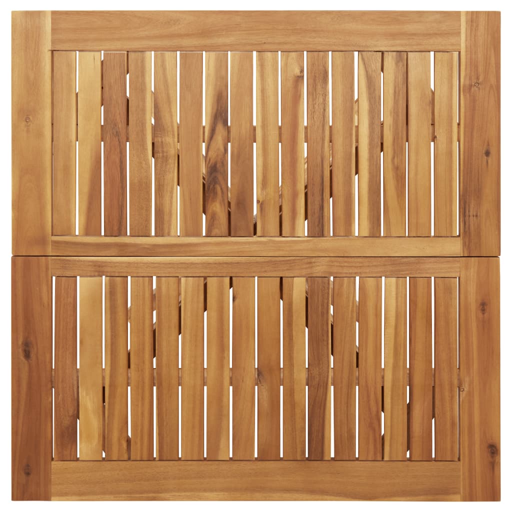 Gartentisch Quadratisch Massivholz Akazie