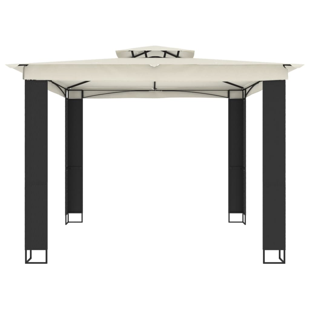 Pavillon Mit Doppeldach 2,94X2,94 M Stahl