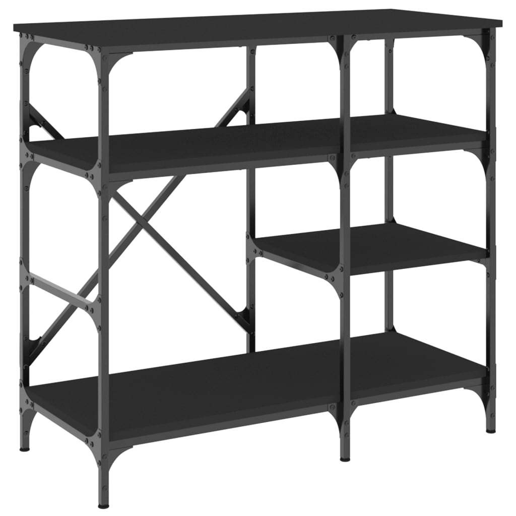 Bäckerregal 90X40X84 Cm Holzwerkstoff Und Metall