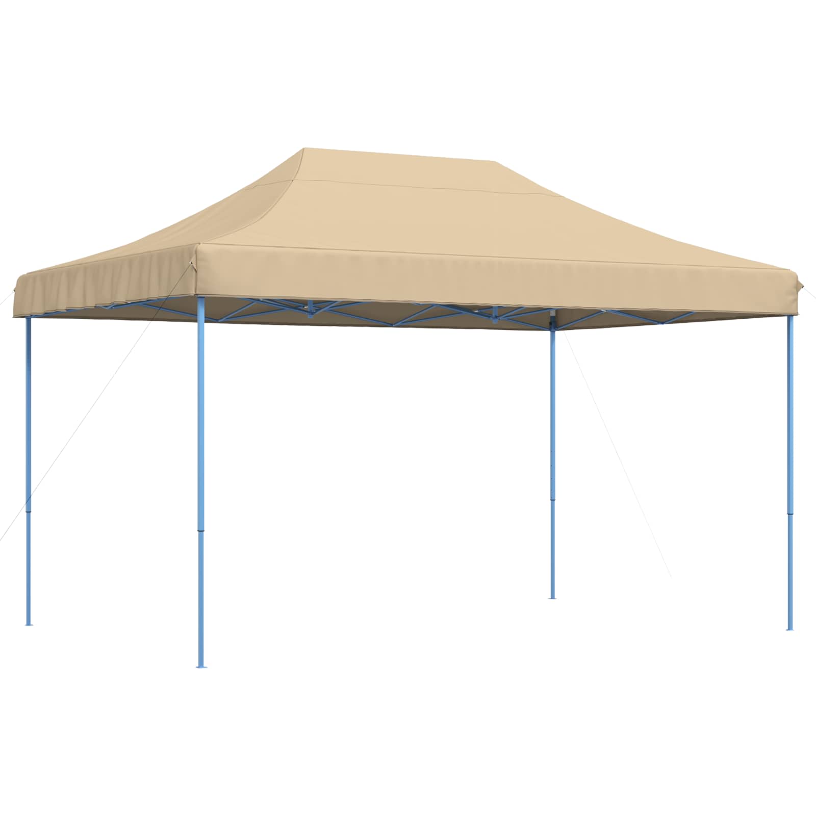 Partyzelt Faltbar Pop-Up 440X292X315 Cm Beige
