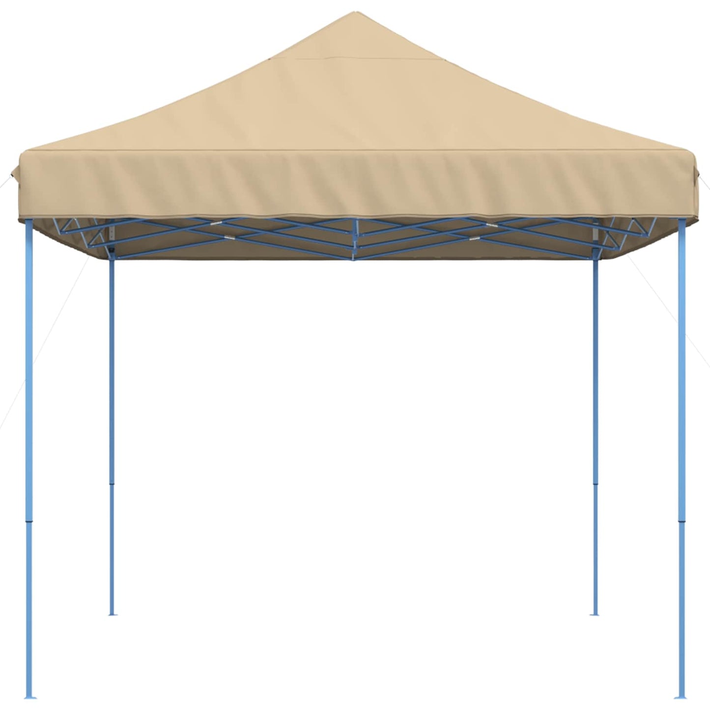 Partyzelt Faltbar Pop-Up 440X292X315 Cm Beige