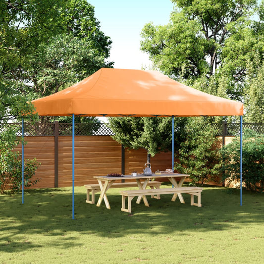 Partyzelt Faltbar Pop-Up 440X292X315 Cm Orange