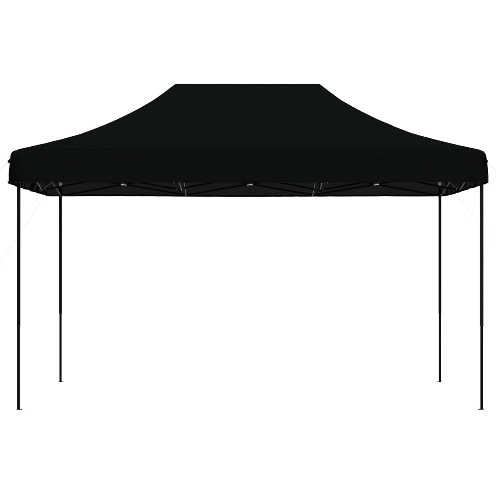 Partyzelt Faltbar Pop-Up 440X292X315 Cm Schwarz