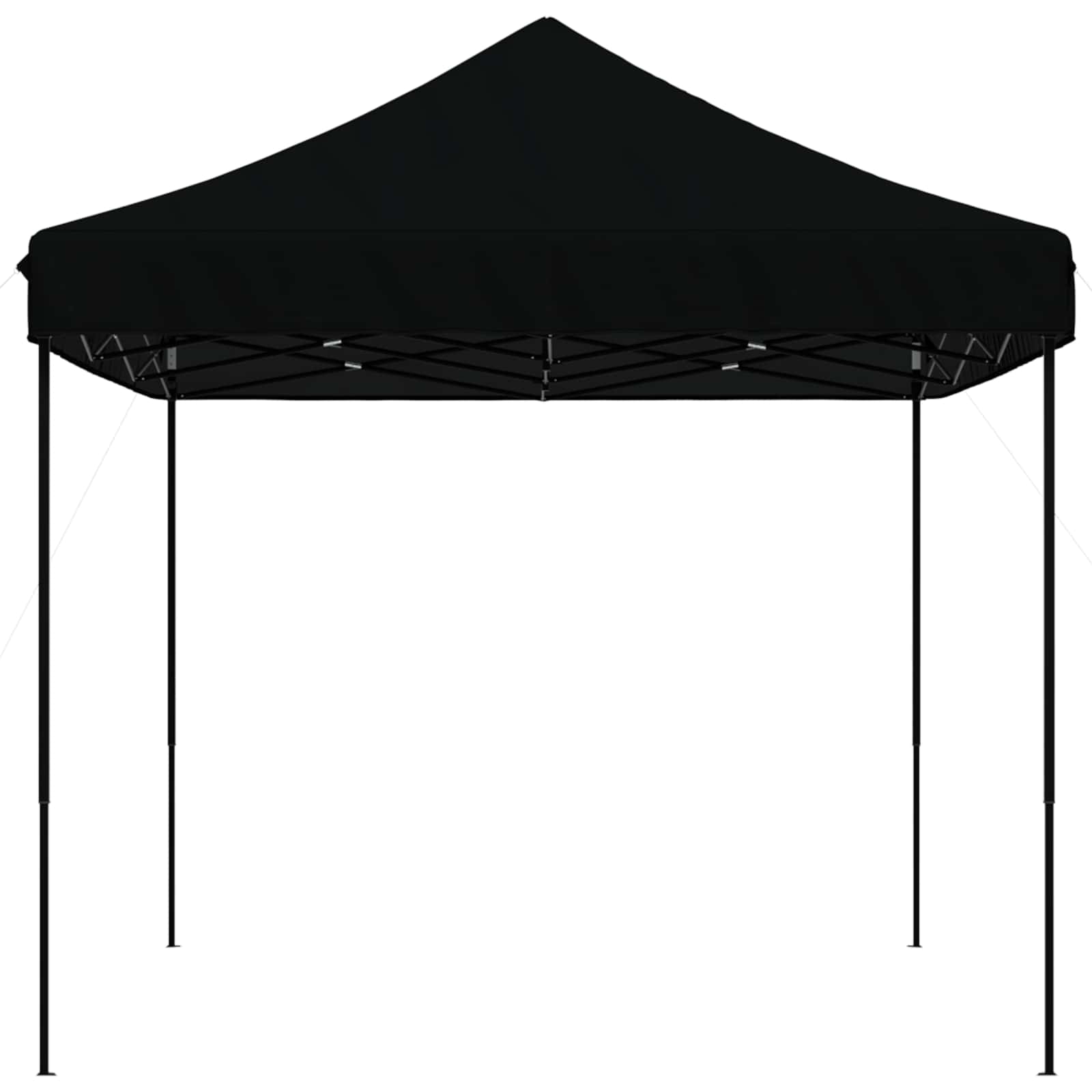 Partyzelt Faltbar Pop-Up 440X292X315 Cm Schwarz