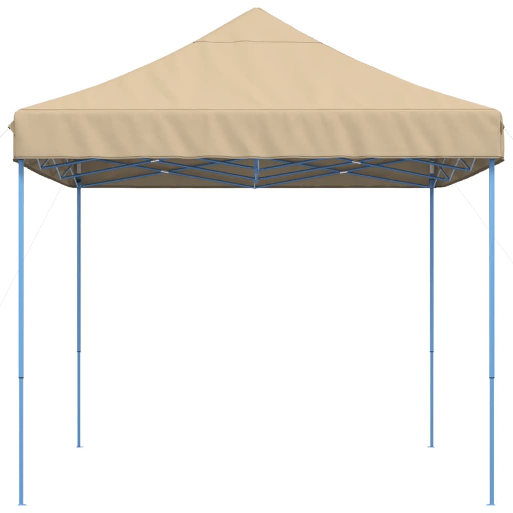 Partyzelt Faltbar Pop-Up 410X279X315 Cm Beige