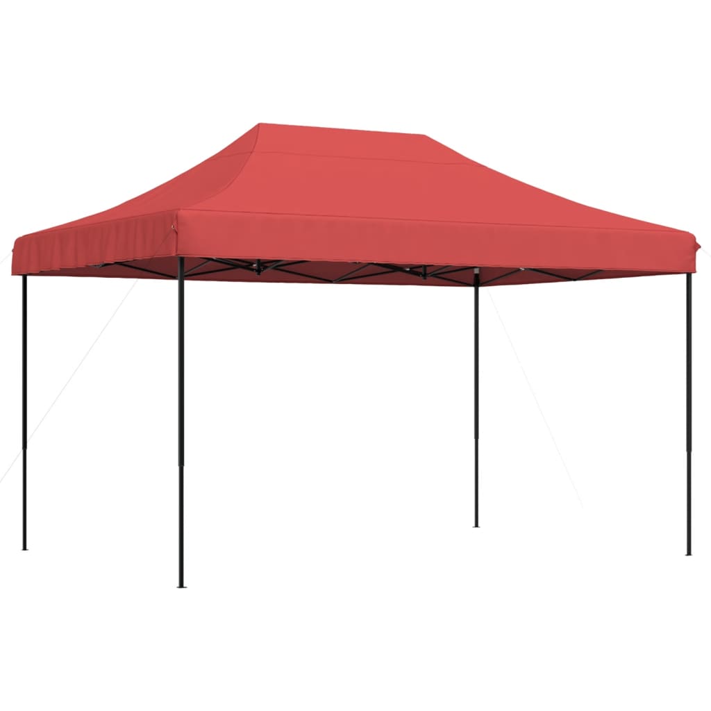 Partyzelt Faltbar Pop-Up 410X279X315 Cm Burgunderrot