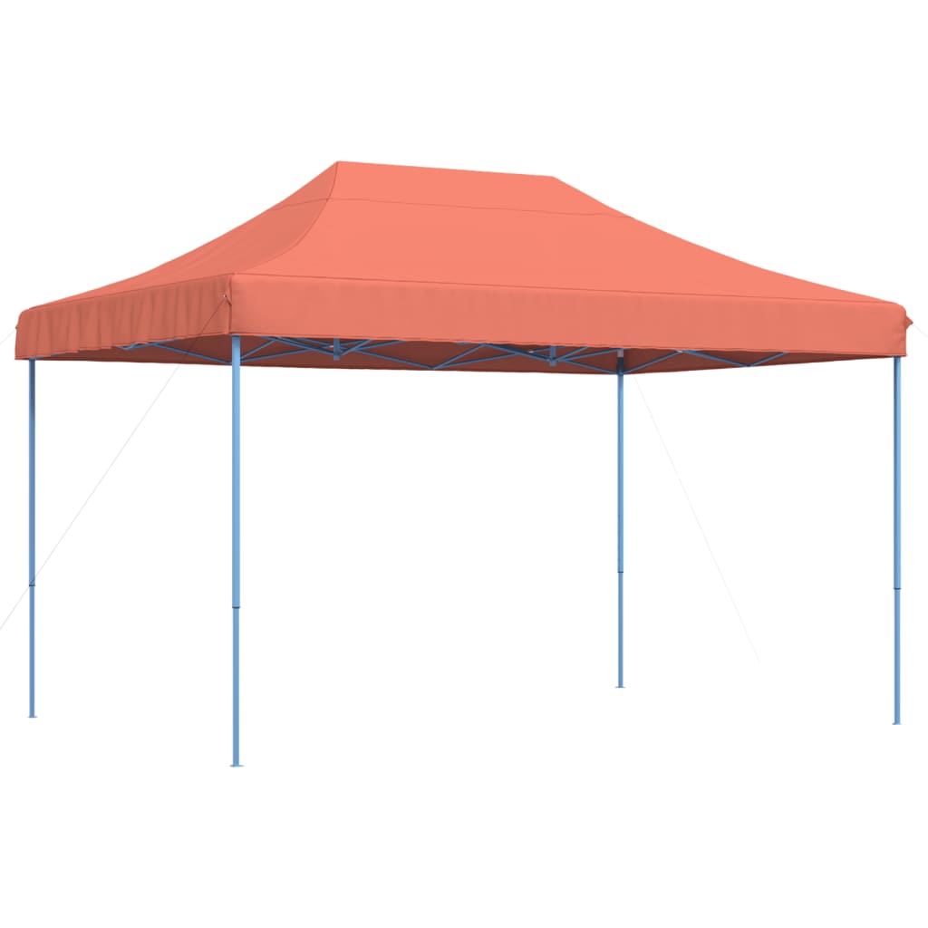 Partyzelt Faltbar Pop-Up Rot 410X279X315 Cm Terrakotta