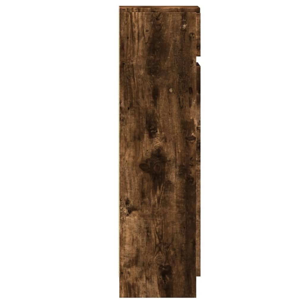 Schuhschrank 100,5X28X100 Cm Holzwerkstoff Räuchereiche