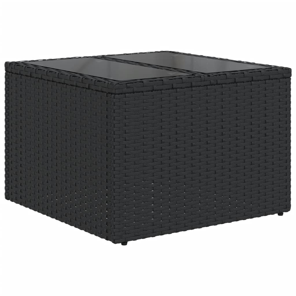 5-Tlg. Garten-Sofagarnitur Mit Kissen Poly Rattan