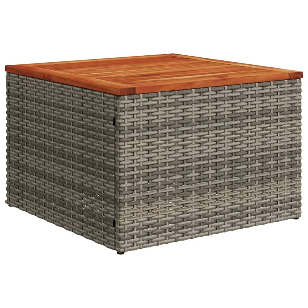 6-Tlg. Garten-Sofagarnitur Mit Kissen Poly Rattan