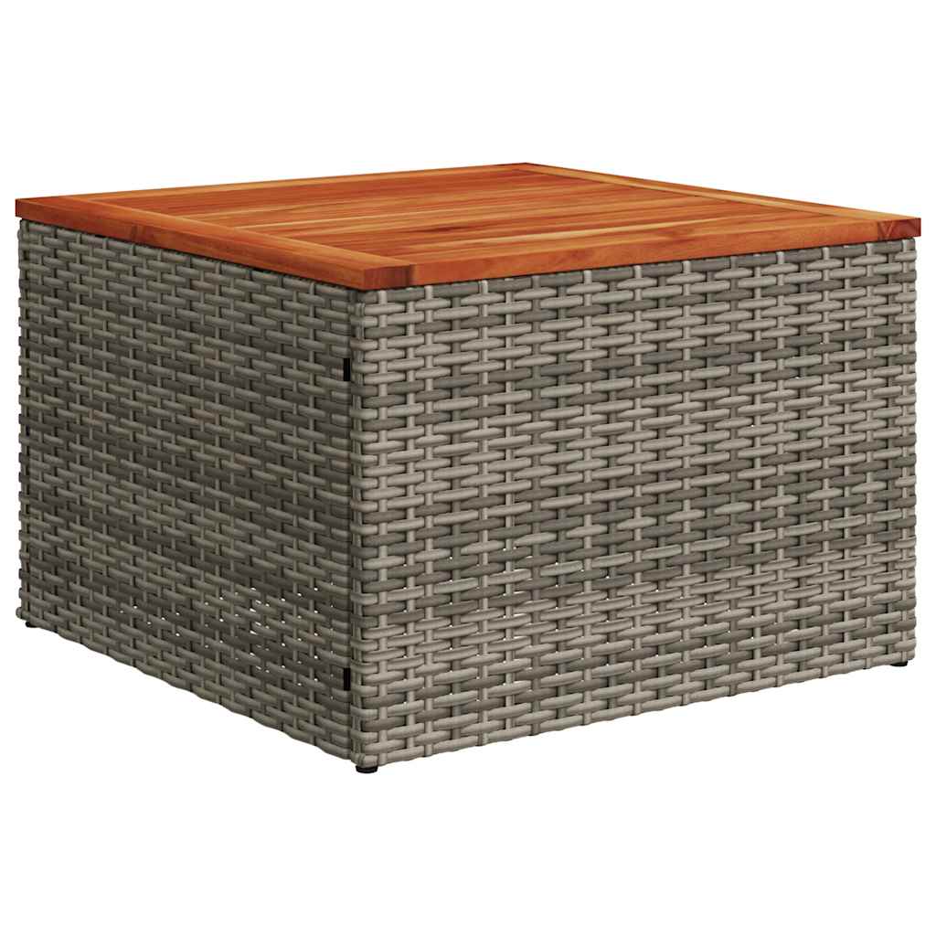 9-Tlg. Garten-Sofagarnitur Mit Kissen Poly Rattan