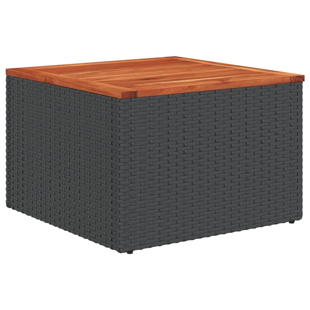 11-Tlg. Garten-Sofagarnitur Mit Kissen Poly Rattan