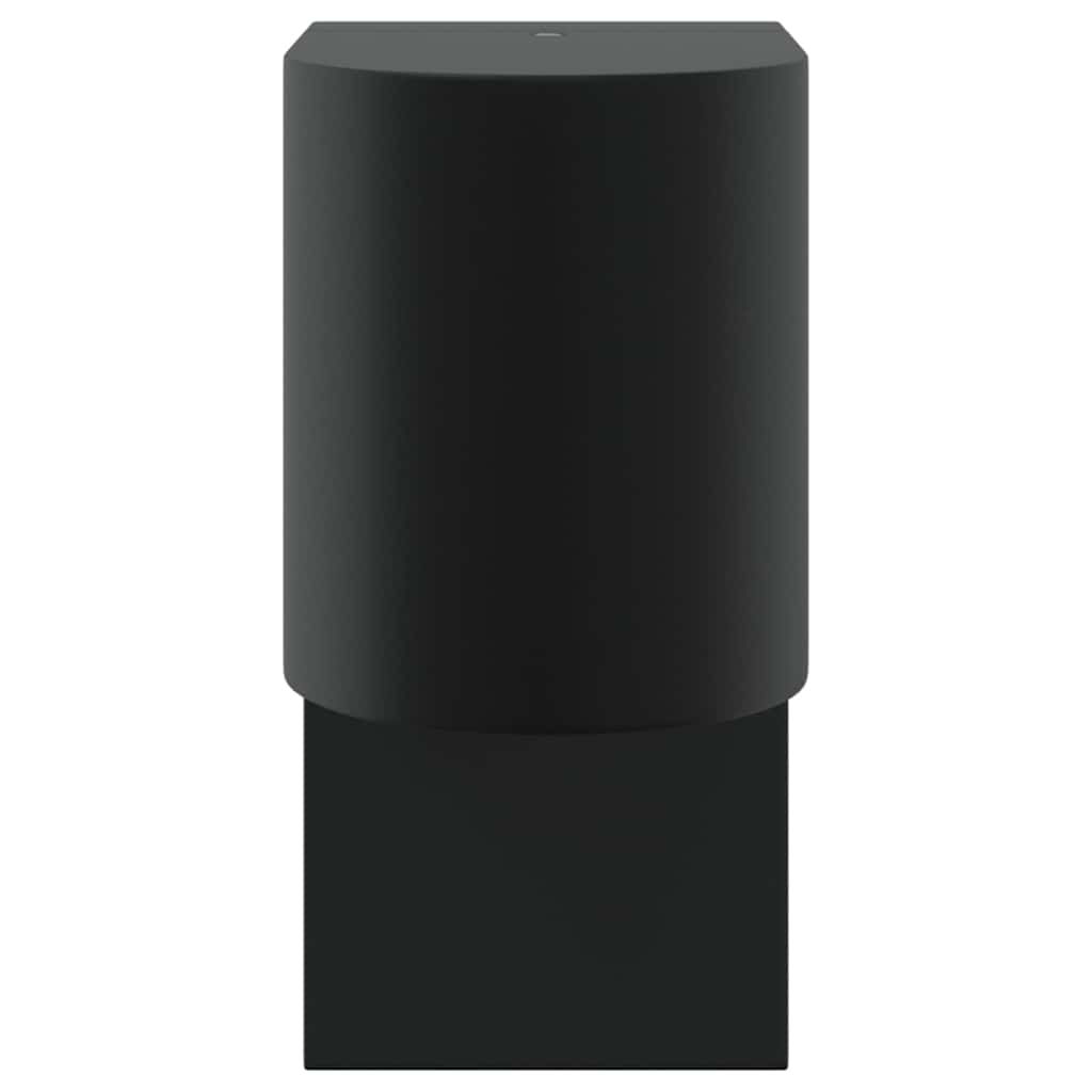 Außenwandleuchte Schwarz 12 X 7 X 15 Cm Edelstahl