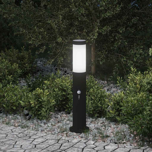 Pollerleuchte Mit Sensor 50 Cm Edelstahl Ip44