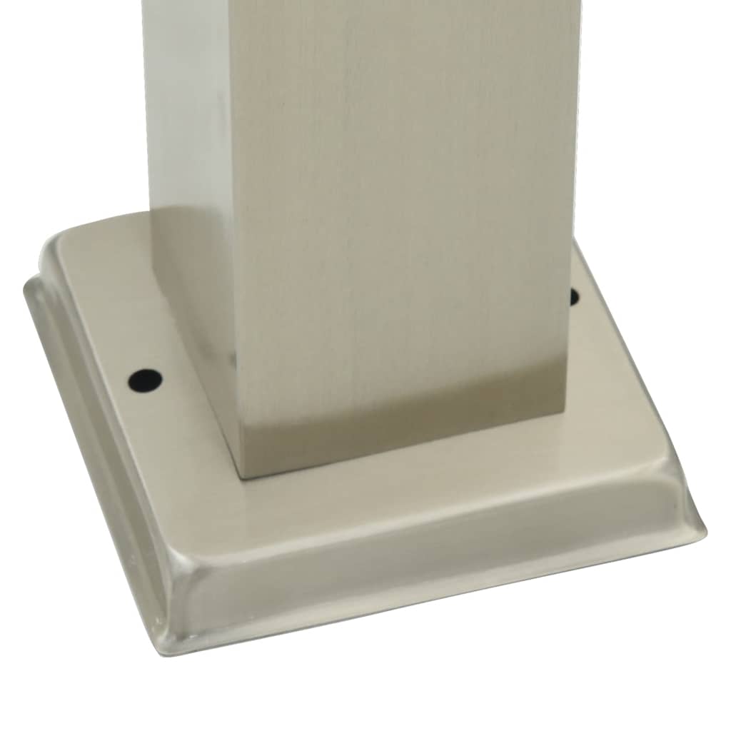 Pollerleuchten Mit Sensor 3 Stk. 110 Cm Edelstahl Ip44