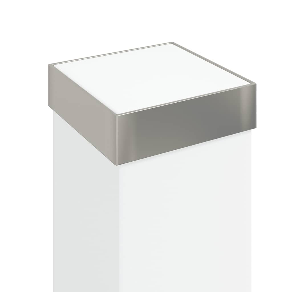 Pollerleuchten Mit Sensor&Steckdose 3 Stk. 110 Cm Edelstahl Ip44