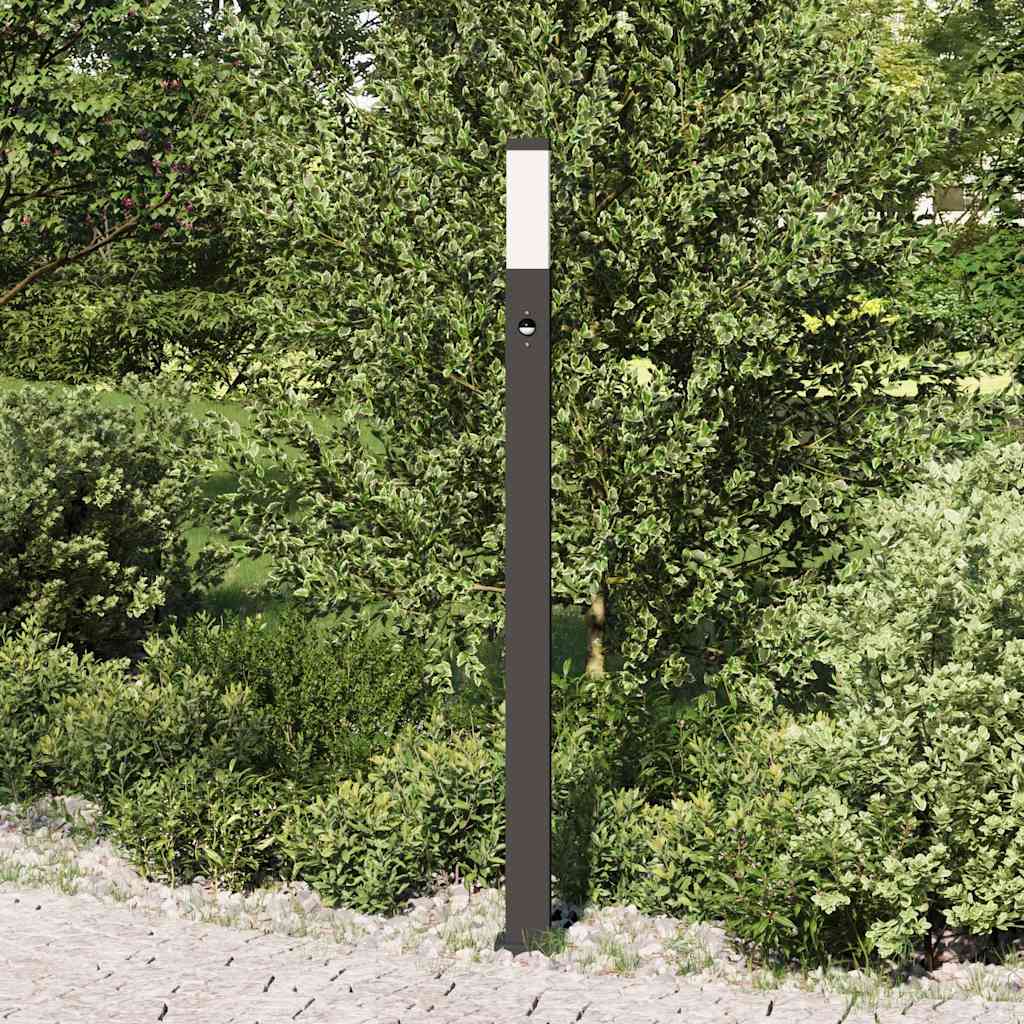 Pollerleuchte Mit Sensor 110 Cm Schwarz Ip44