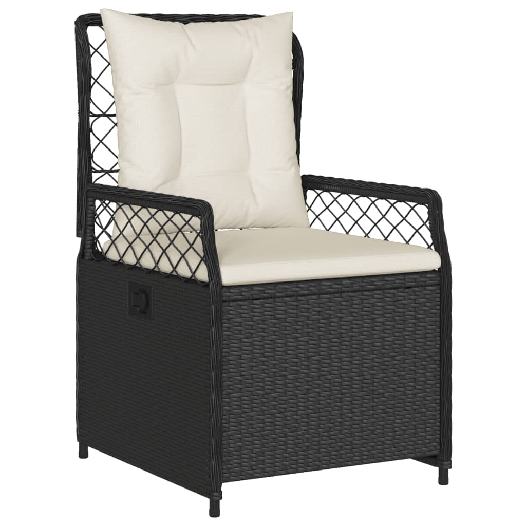 7-Tlg. Garten-Essgruppe Mit Kissen Poly Rattan