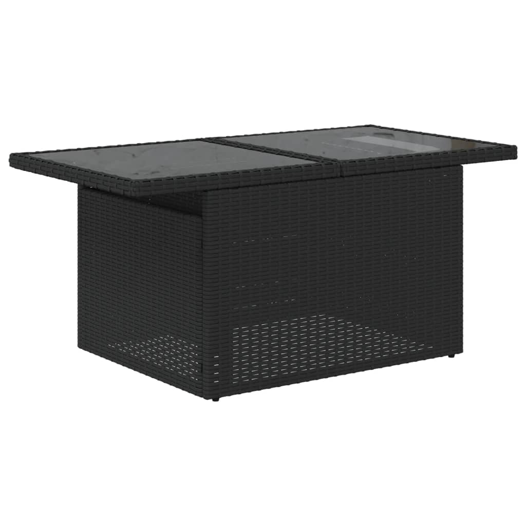6-Teiliges Gartensofa-Set Mit Kissen, Es Polyrattan