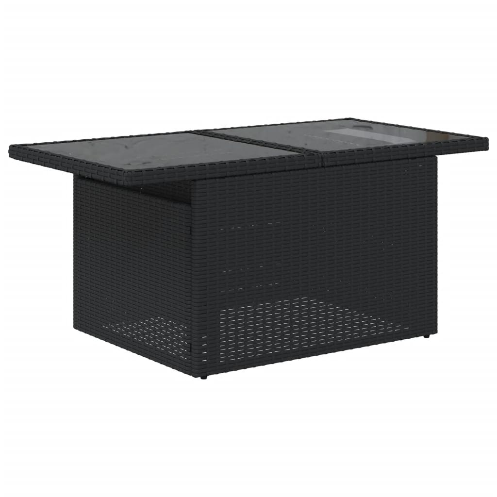 5-Teiliges Gartensofa-Set Mit Kissen, Es Polyrattan
