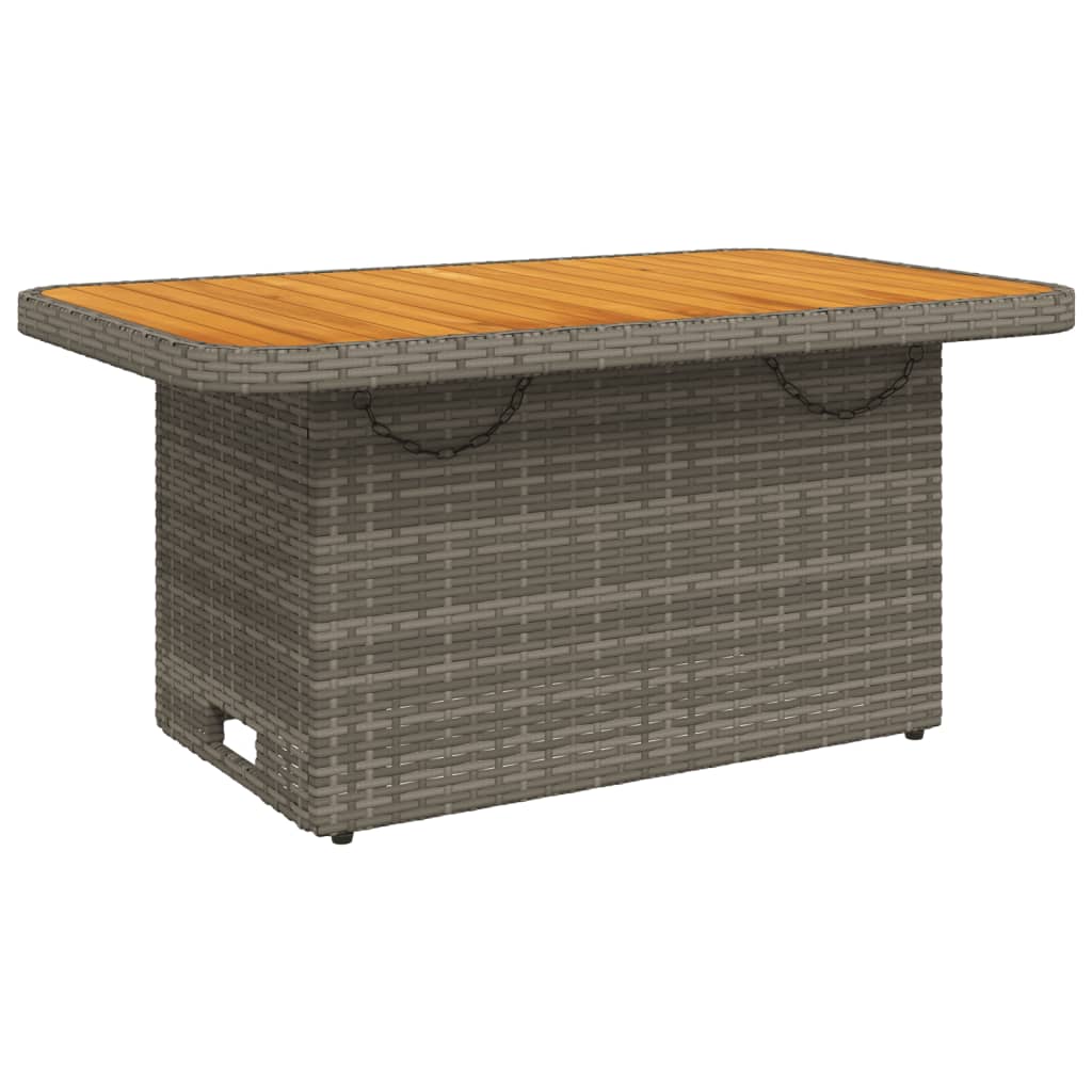 6-Tlg. Garten-Lounge-Set Mit Kissen Poly Rattan