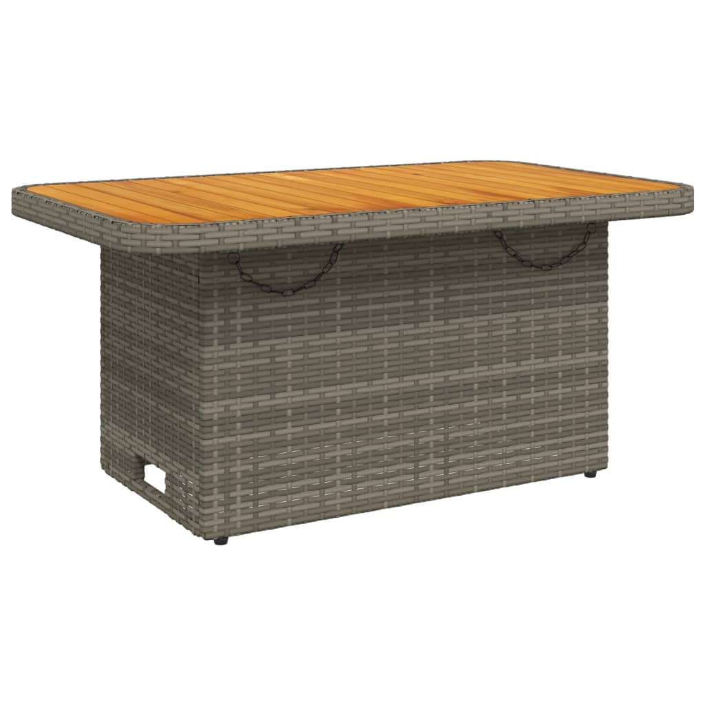 5-Tlg. Garten-Lounge-Set Mit Kissen Poly Rattan