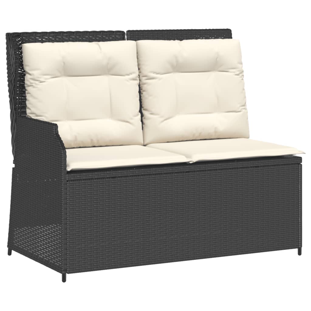 6-Tlg. Garten-Lounge-Set Mit Kissen Poly Rattan
