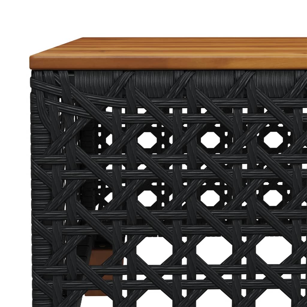 7-Tlg. Garten-Sofagarnitur Mit Kissen Poly Rattan