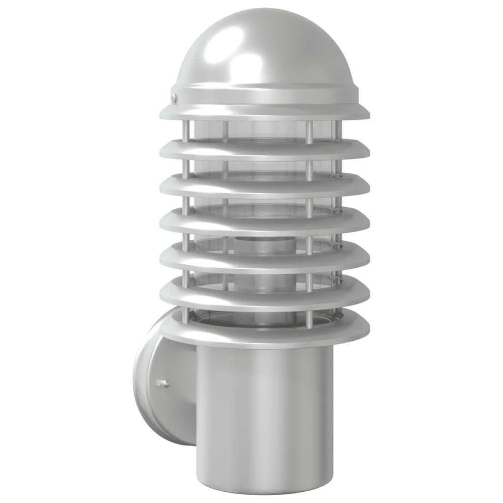 Außenwandleuchte N Edelstahl Silber
