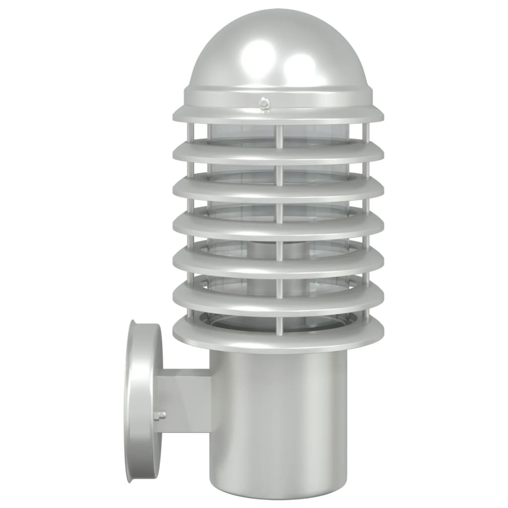 Außenwandleuchte N Edelstahl Silber
