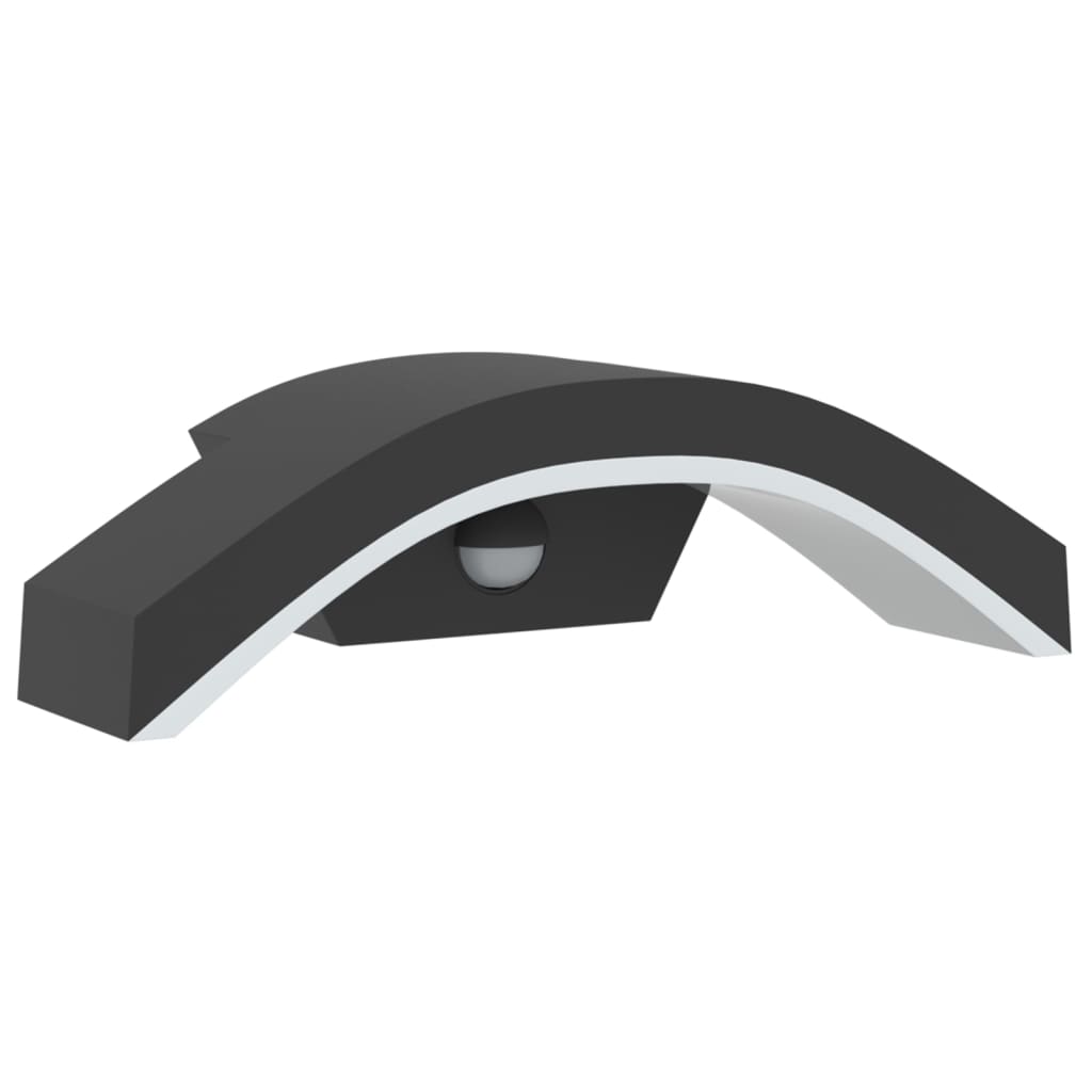 Led-Außenwandleuchten Mit Sensor 2 Stk. Aludruckguss