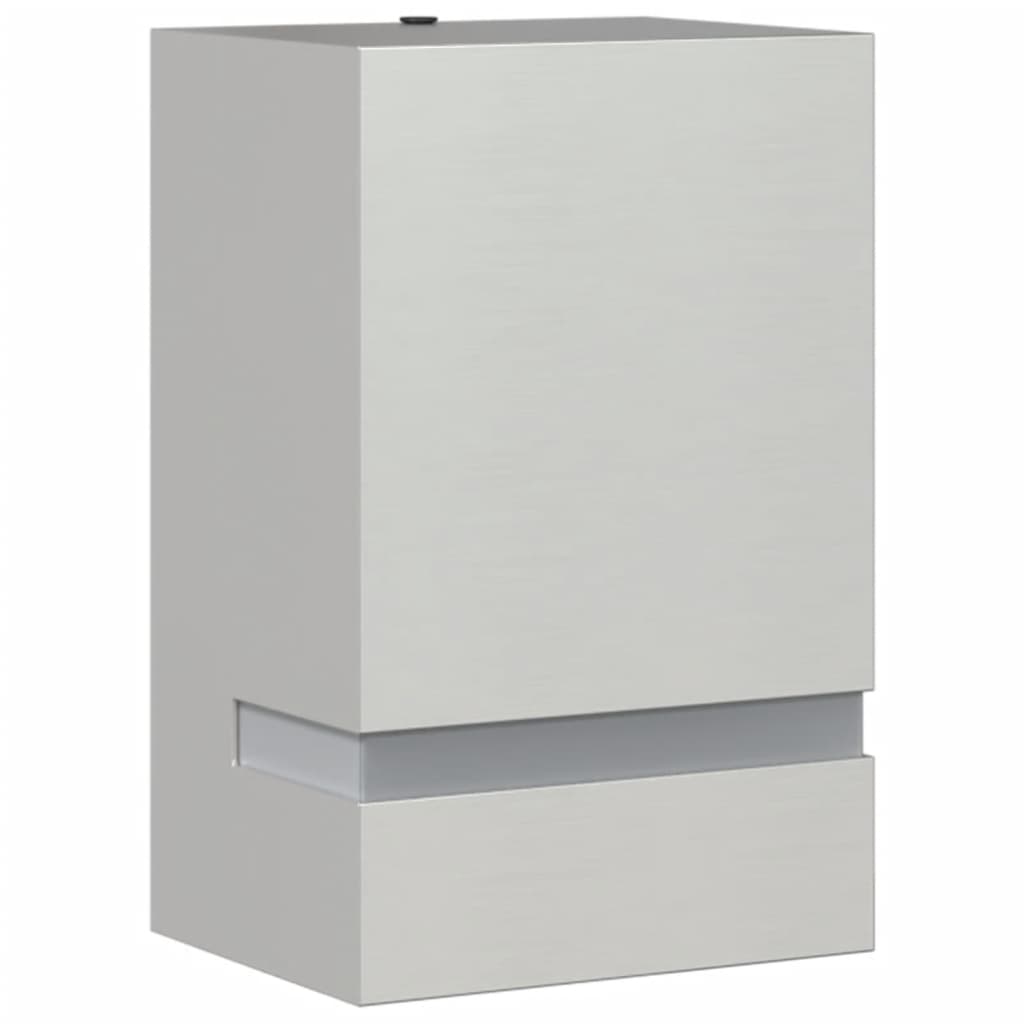 Außenwandleuchte N Edelstahl Silber