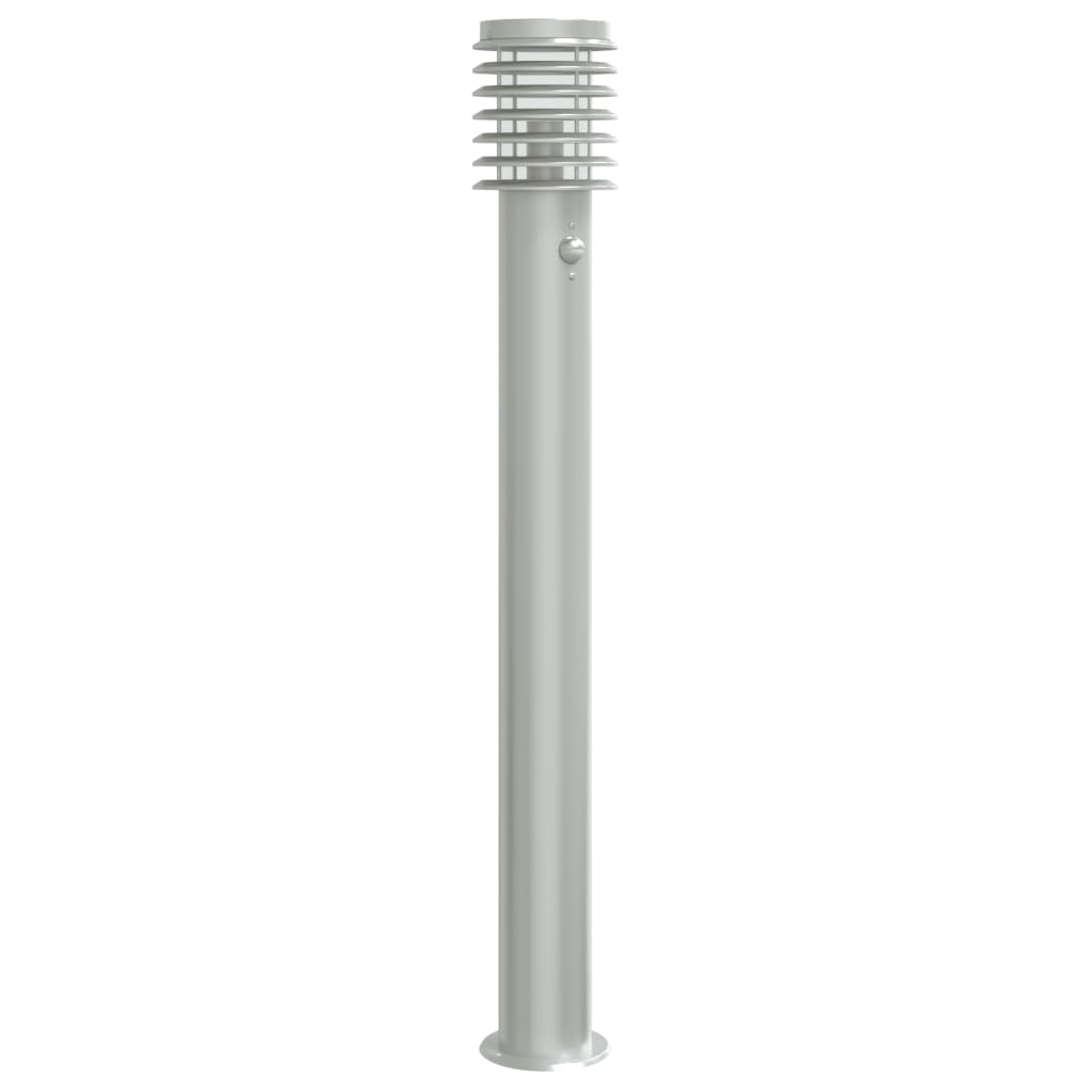 Wegeleuchte Mit Bewegungsmelder N 110 Cm Edelstahl Silber