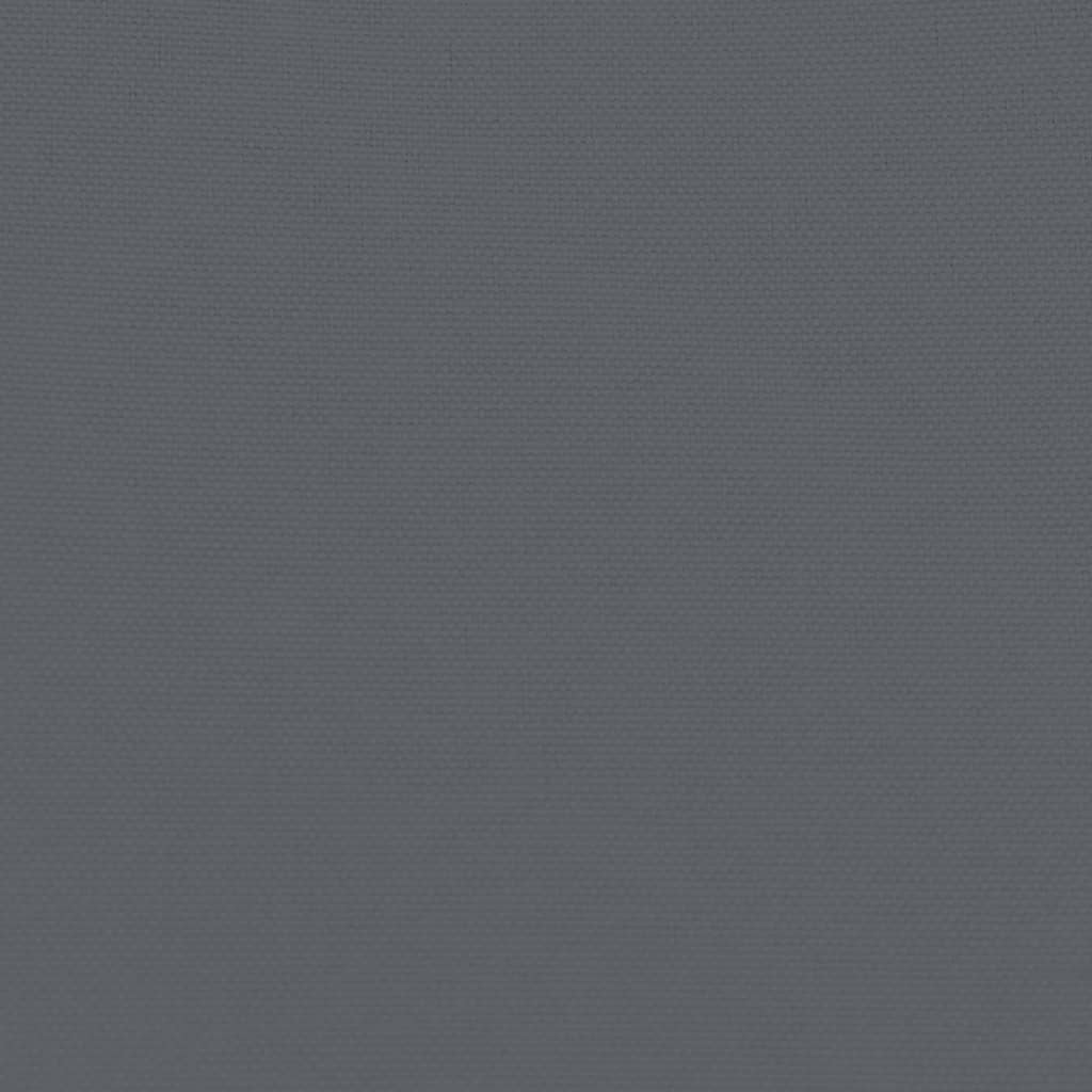 Gartenhocker Mit Kissen Schwarz Aluminium Weiß