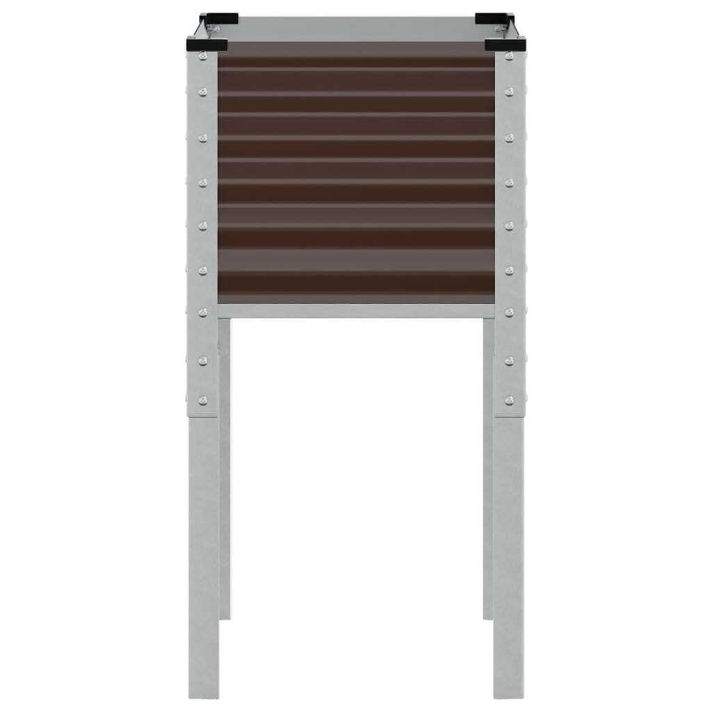 Garten-Pflanzgefäß Braun Stahl