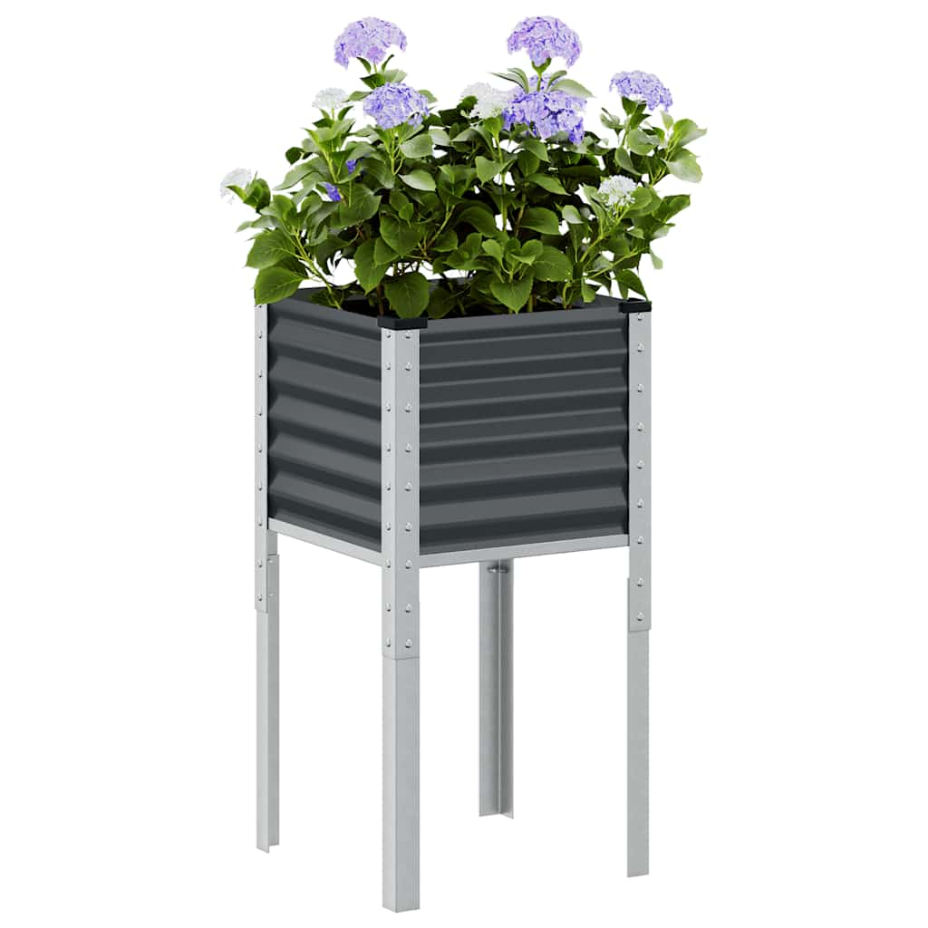 Garten-Pflanzgefäß Braun Stahl