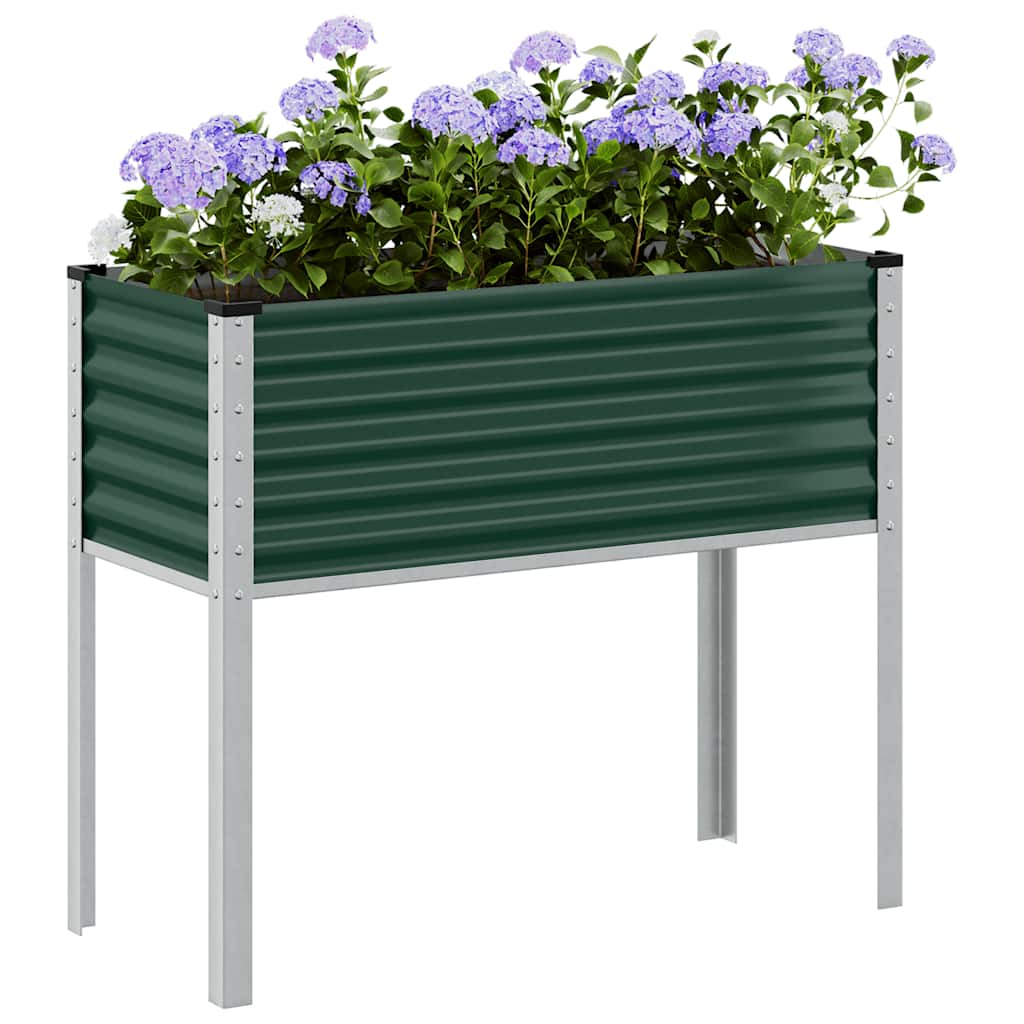Garten-Pflanzgefäß Braun Stahl