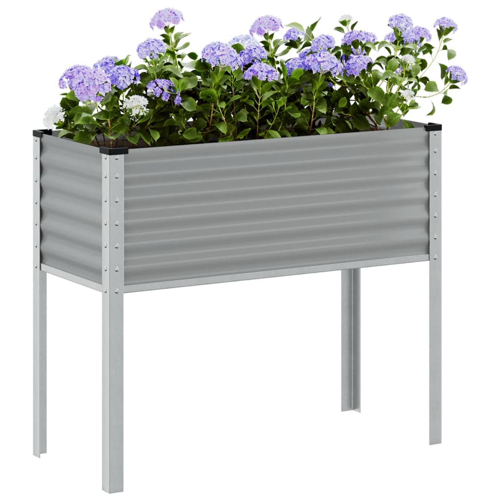Garten-Pflanzgefäß Braun Stahl