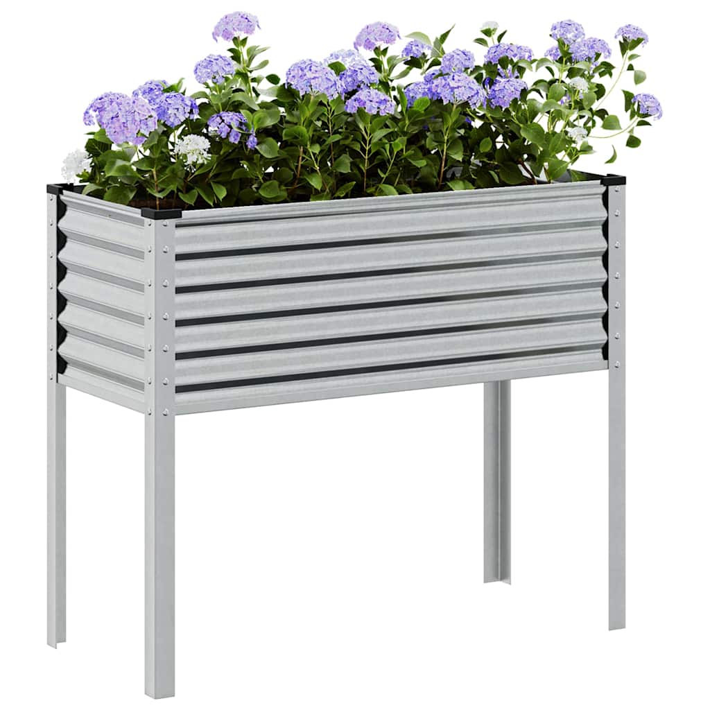 Garten-Pflanzgefäß Braun Stahl