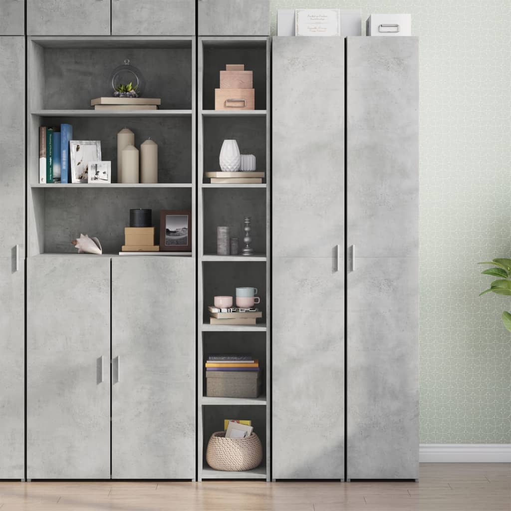 Highboard 30 X 41 X 185 Cm Holzwerkstoff