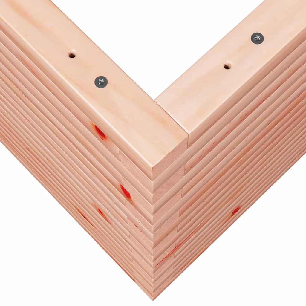 Pflanzkübel 50X50X68,5 Cm Massivholz Douglasie Natürliches Douglasie
