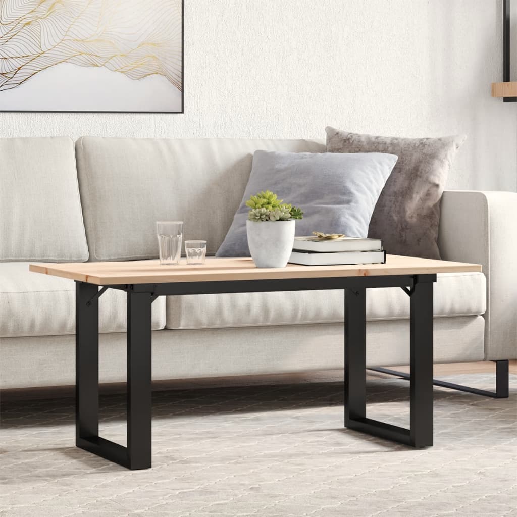 Esstisch Massivholz Kiefer Und Stahl