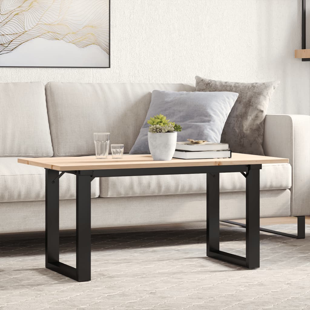 Esstisch Massivholz Kiefer Und Stahl