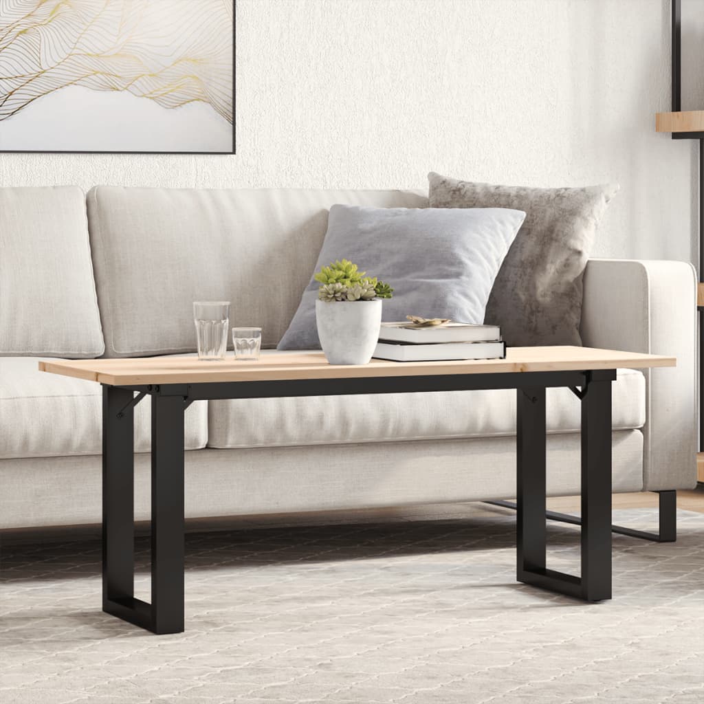 Esstisch Massivholz Kiefer Und Stahl