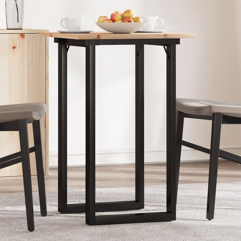 Esstisch Massivholz Kiefer Und Stahl