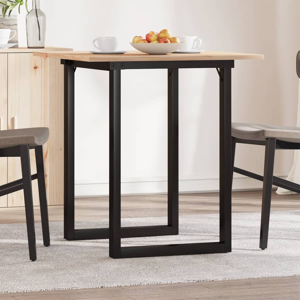 Esstisch Massivholz Kiefer Und Stahl