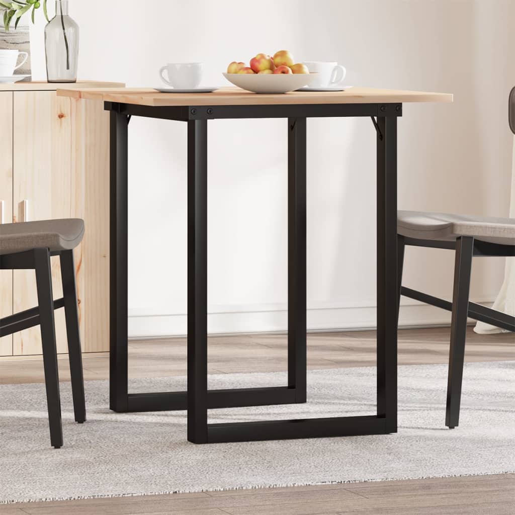 Esstisch Massivholz Kiefer Und Stahl