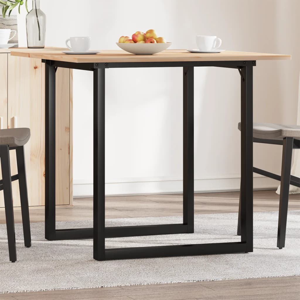 Esstisch Massivholz Kiefer Und Stahl